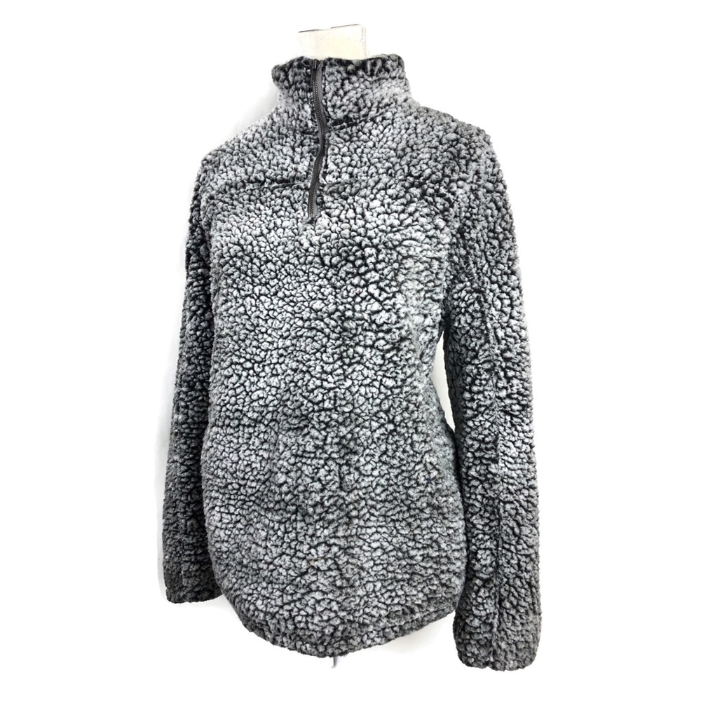 Thread & supply fleece jacket 1/4 zip pullover - Picture 2 of 8